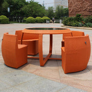 A150 Outdoor Sofa Set, Orange