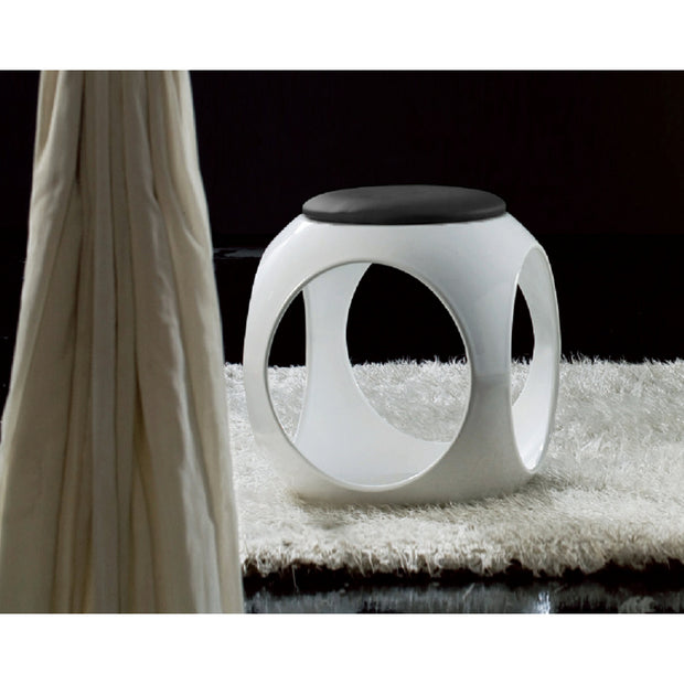Fibreglass Glass Coffee Table And Stool-mityhome- mityhome
