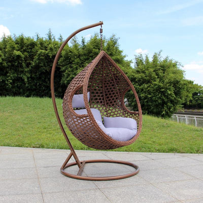X8051 Rattan Basket Swing Egg chair
