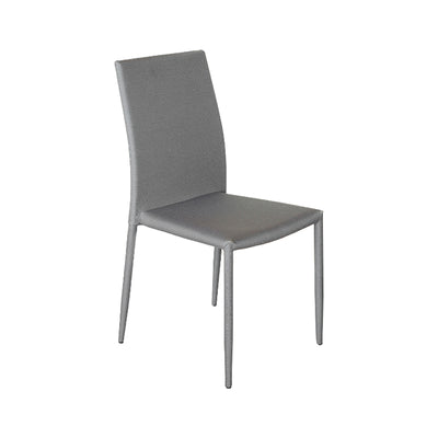 Selina Stacking Dining Chair-mityhome-Grey- mityhome