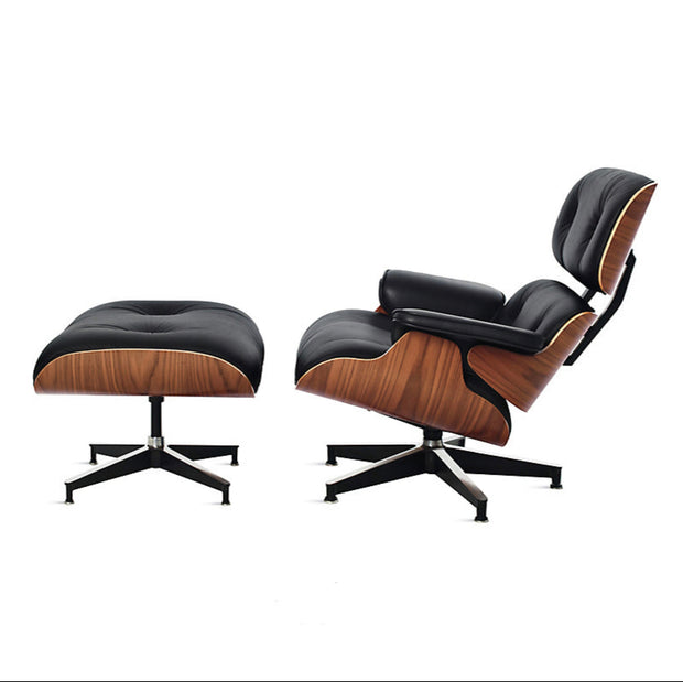 Designer Lounge Chair And Ottoman