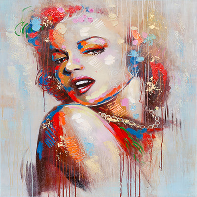 Marilyn in Colour Canvas-mityhome- mityhome